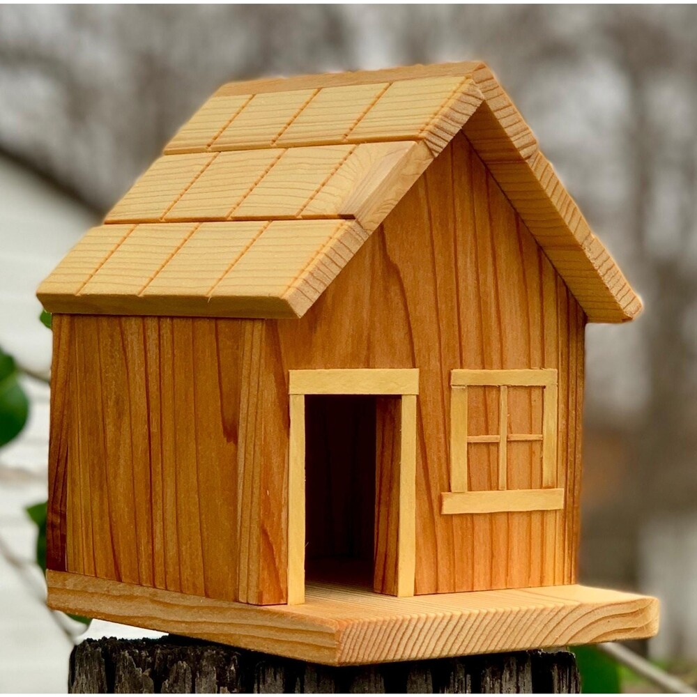 Cedar and Pine Bird House